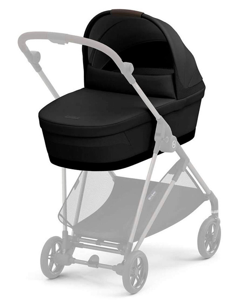 Спальный блок Cybex Melio Cot Magic Black с дождевиком