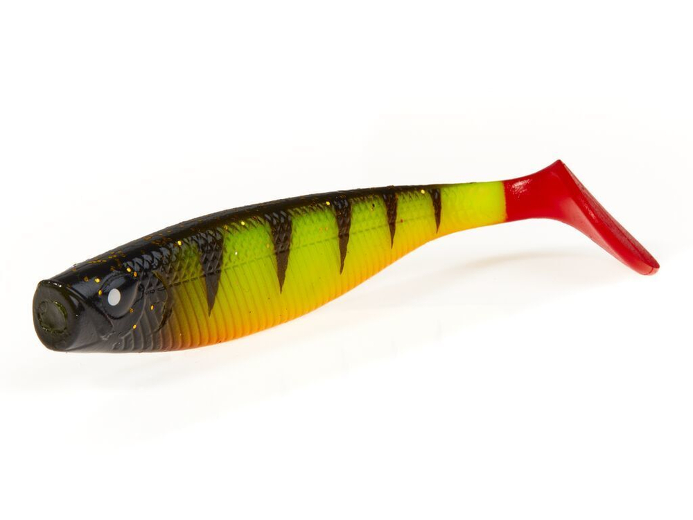 Виброхвост LJ 3D Red Tail Shad 5" (12.7 см), цвет PG14, 3 шт.