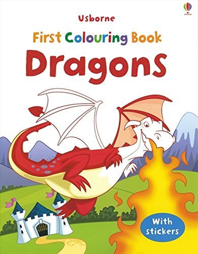 Dragons Colouring Sticker Book