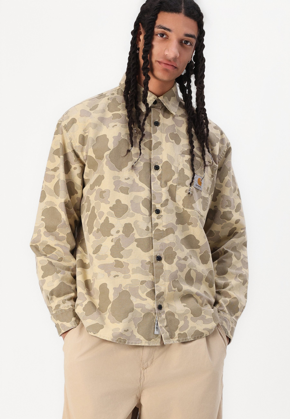 Carhartt WIP Рубашка - Бежевый