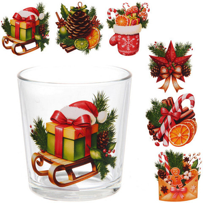 Стакан 250мл «Зимняя фантазия» 6 видов