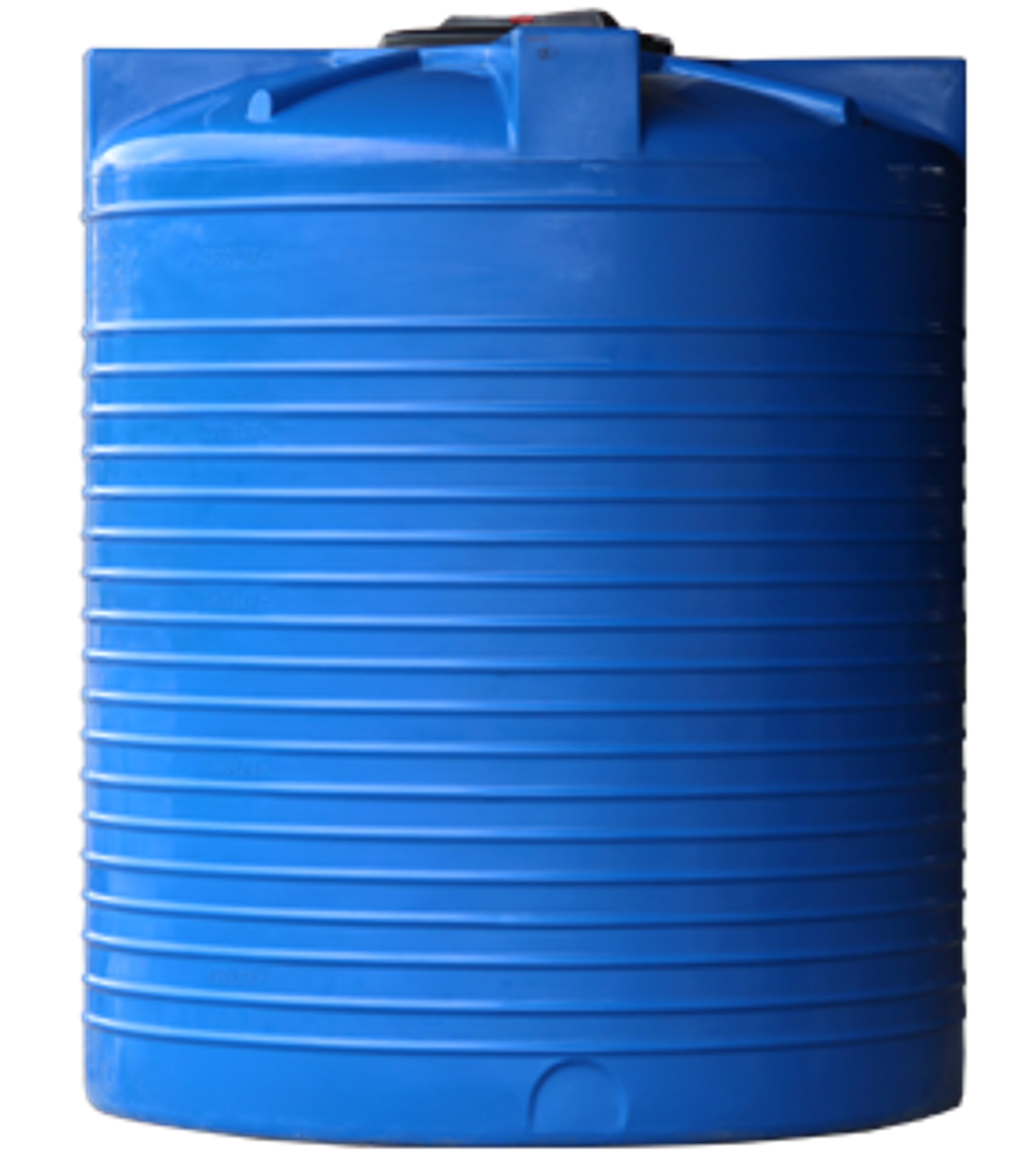 Ёмкость пластиковая пищевая STERH VERT 3000 л. вертикальная (151x151x183см;синий) - арт.555081