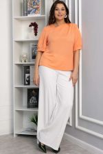 Блуза Лара (оранжевая) Б13855-3М LT Collection