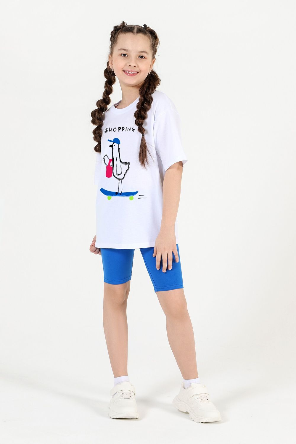 Костюм для девочки Неон-2 Виотекс ВАСИЛЕК