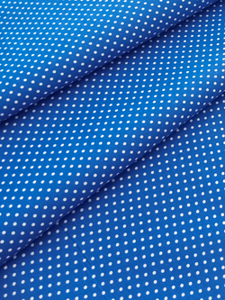 Ткань бязь плательная, рис. "Горох 2 мм", ширина 150 см, арт. 082