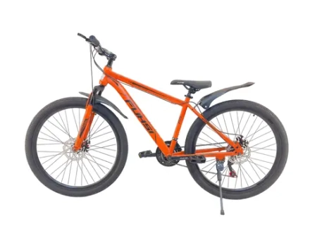 Велосипед Fuhsi 27.5" 21скор (стальная рама, диск. тормоз) Оранжевый (FU-27.5-1)
