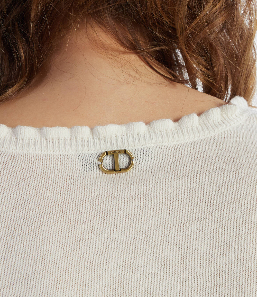 Свитер TWINSET - белый(232TP3270)