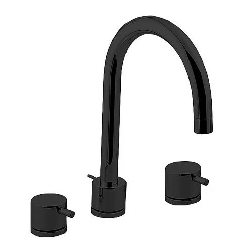 Смеситель для раковины Cisal LESS NEW LN00106040 черный матовый