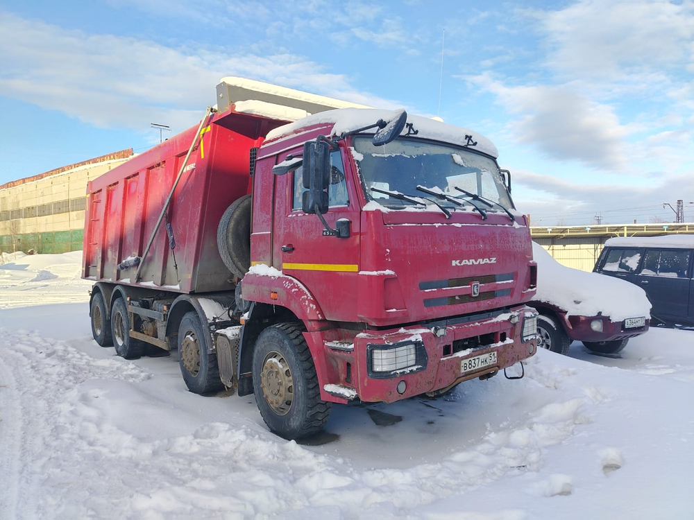 КамАЗ 65201 8x4 Самосвал 65201-7080- 49(В5) (Дизельный, 8,9 л, 390 л.с., МТ)