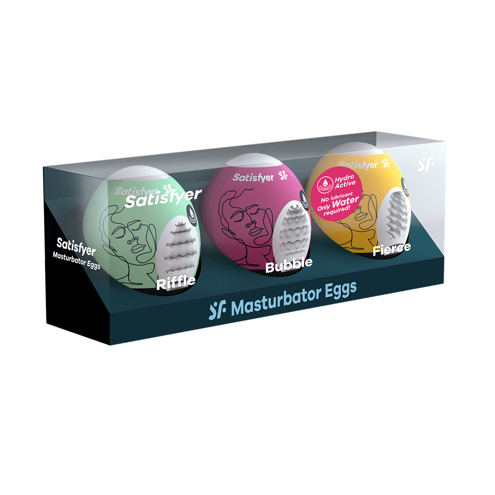 Masturbator Egg 3er Set Fierce