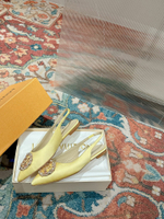 Louis Vuitton Met Slingback Ballerina