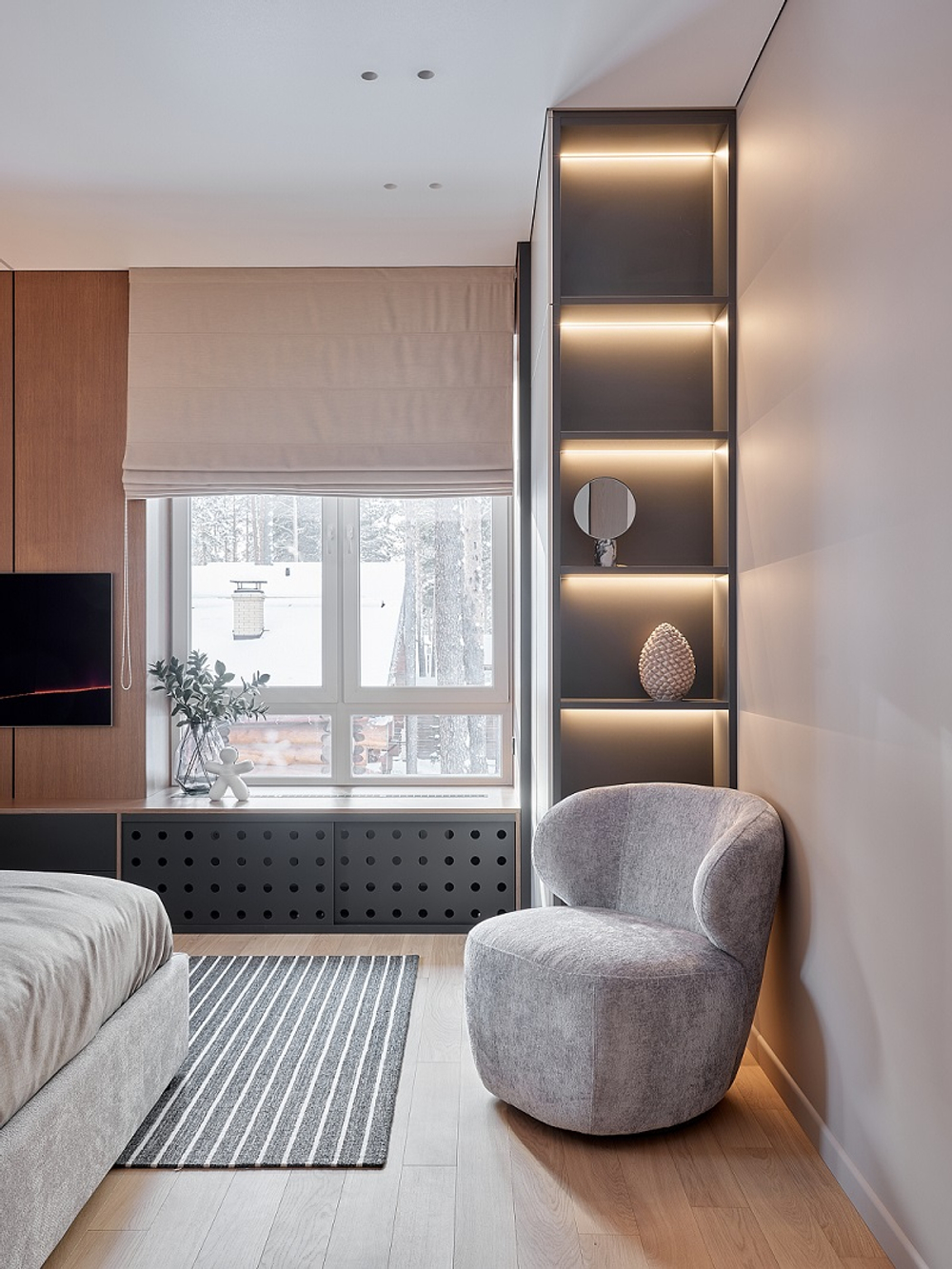 Кварцевый паркет Quartz Parquet Классик Дуб Кедровый Латте 1258-59 5/0,6 мм