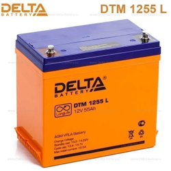 Аккумуляторная батарея Delta DTM 1255 L (12V / 55Ah)