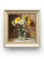 Картина на стену интерьерная на холсте 25*25 см