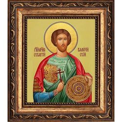 Валерий Севастийский Святой мученик. Икона на холсте.