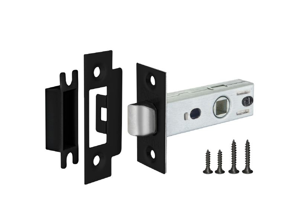 Защелка врезная L45-8 BL Черный