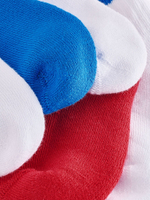 Носки хлопковые для мальчика Next AL5-809, 5 шт., Белый, Синий, Красный