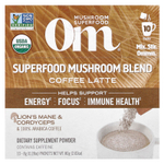 Om Mushrooms, Смесь грибов Superfood, кофе латте, 10 пакетиков по 8 г (0,28 унции)