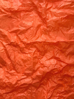 Бумага тишью 50 х 66 см (10 листов), оранжевая