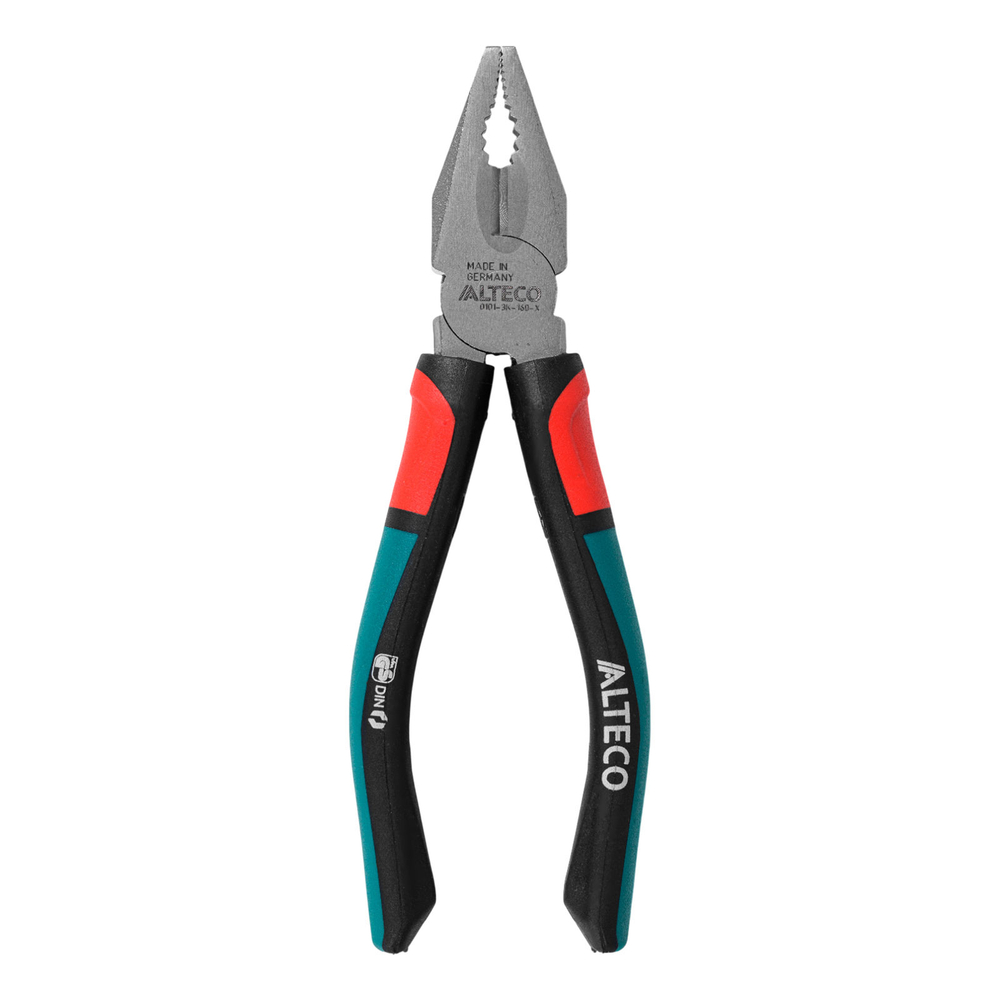 Плоскогубцы комбинированные 160 мм, 3К рукоятка ALTECO Industrial 0101-3K-160-X