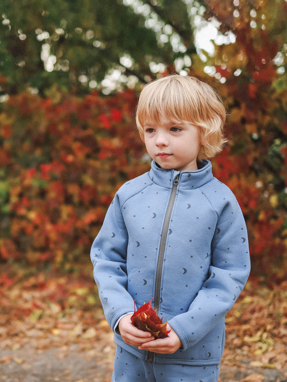 Утеплённый комплект Mjölk Blue Shadow Moons, уценка