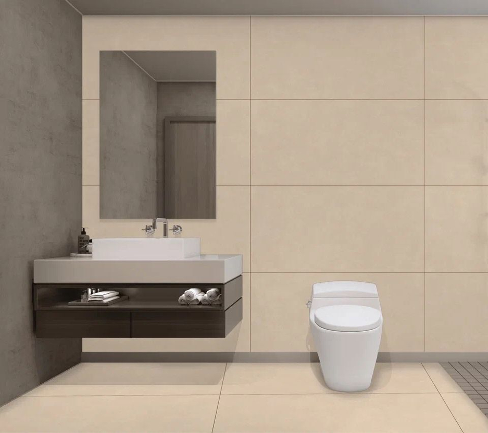 Глазурованный керамогранит Fango Matt 60x120 см 1.44 м² матовый цвет бежевый