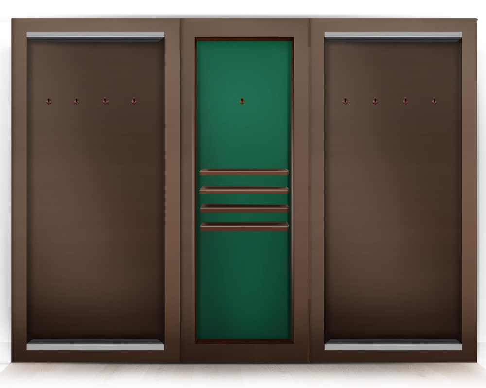 Киевница современная ясень мдф/шпон на 8 киев (RAL 8014,Манчестер 70 yellow green)