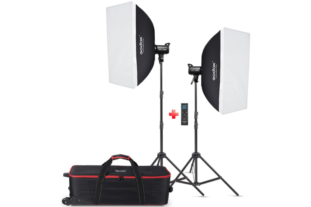 Комплект постоянного света Godox SL100D-K2 светодиодный