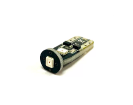 Светодиодная лампа W5W T10-3W-PY-8G (красный), 1шт