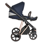 Детская коляска Roan Sol Luxury 2 в 1 RSL/4047 Mystic Blue/Rose Gold