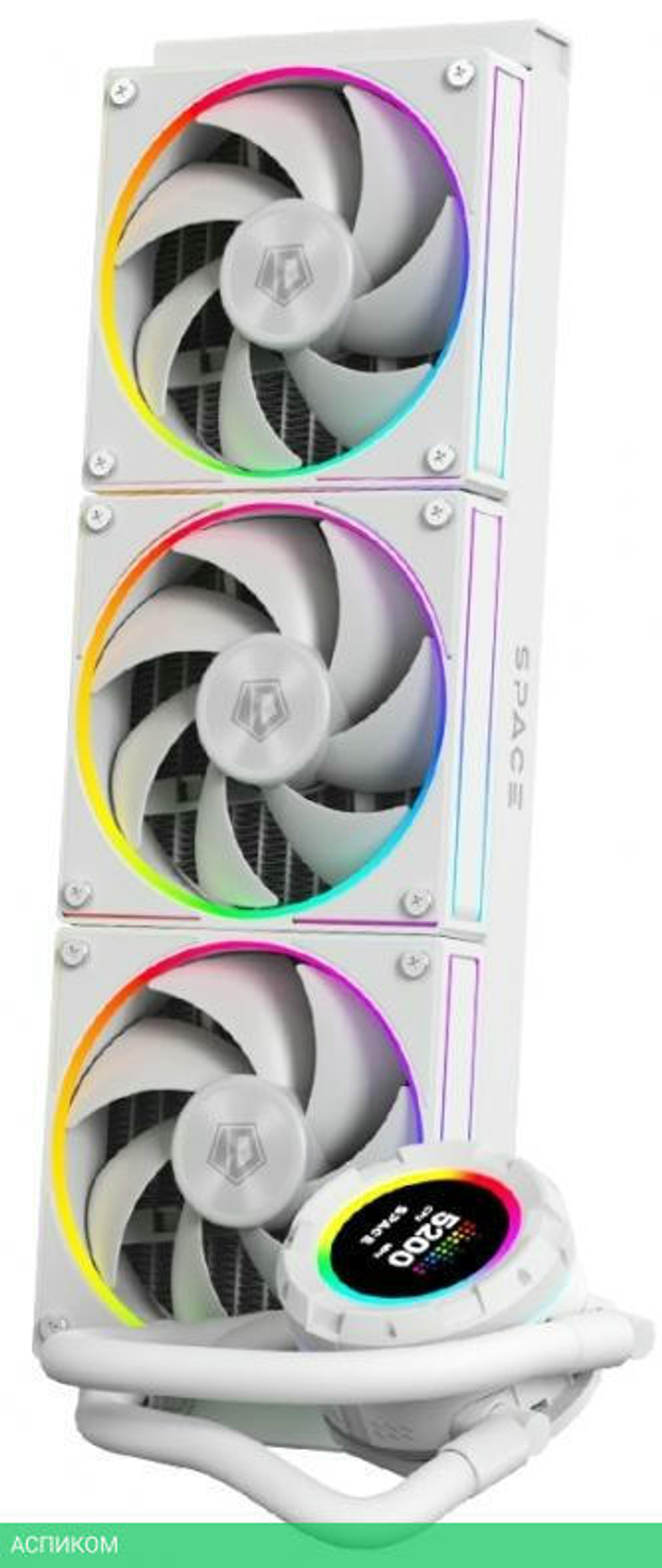 Система жидкостного охлаждения для процессора ID-Cooling SL360 White