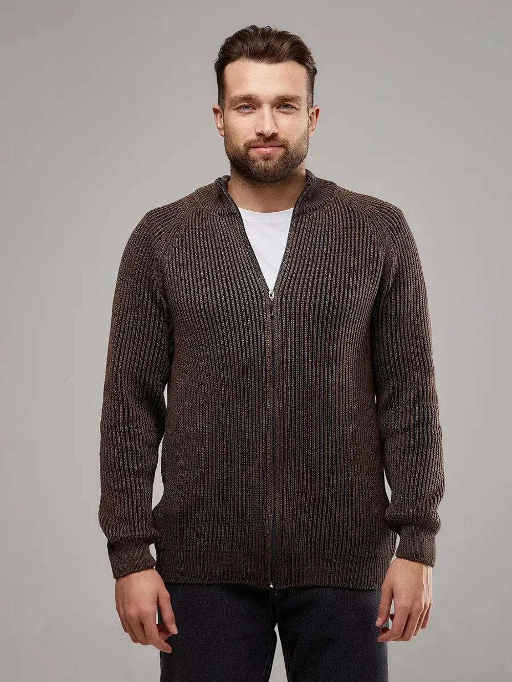 Джемпер на молнии