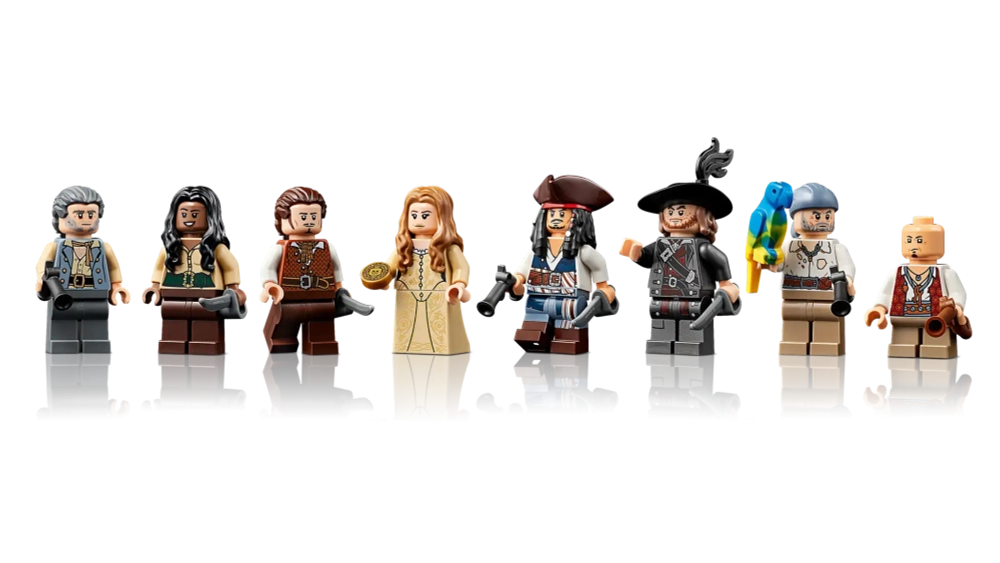 Конструктор LEGO Icons 10365 Пиратский корабль капитана Джека Воробья