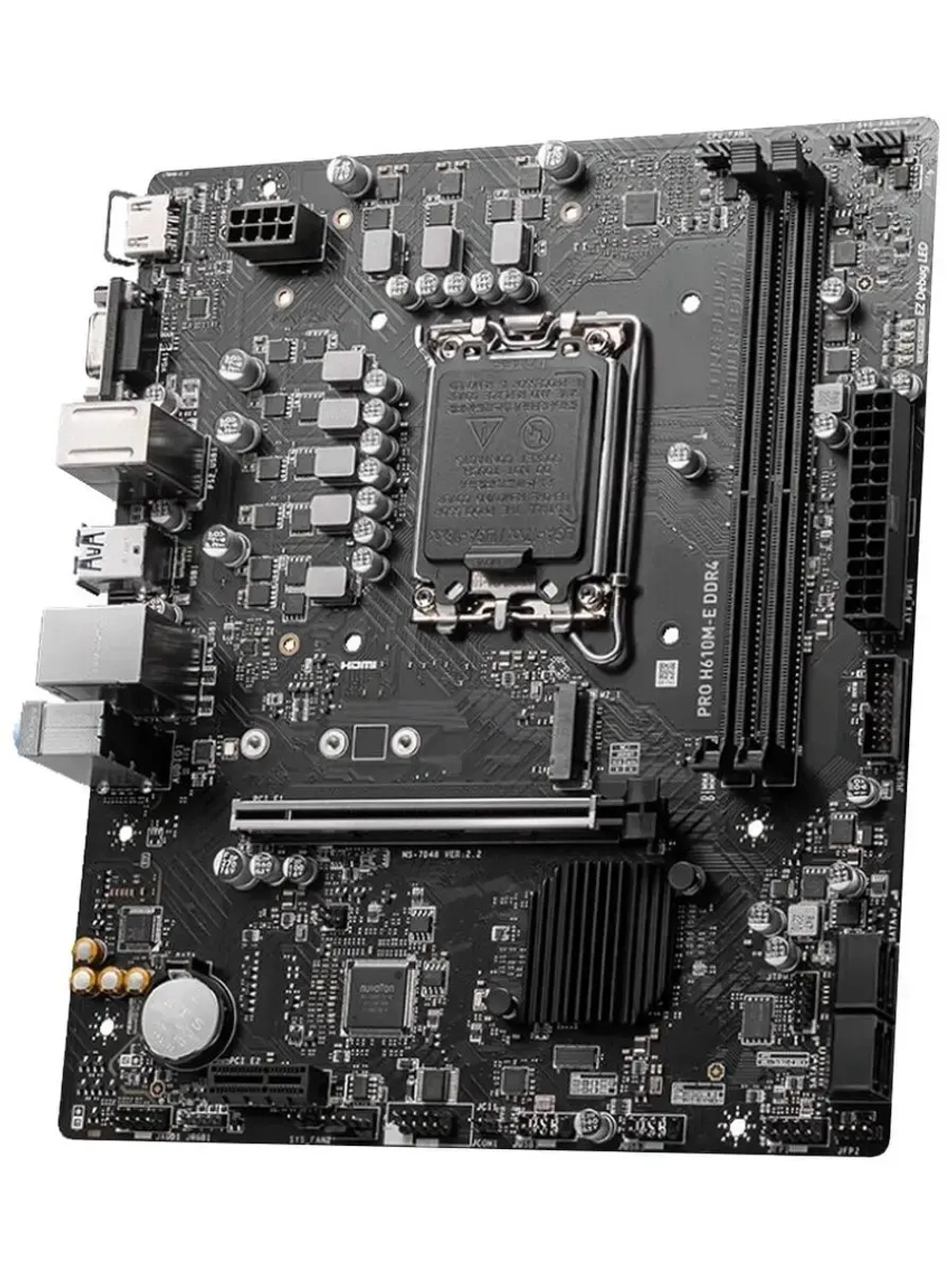 Материнская плата MSI PRO LGA 1700, Intel H610