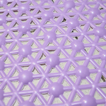 Коврик для ванной матовый Паутинка 37*66см (лаванда)