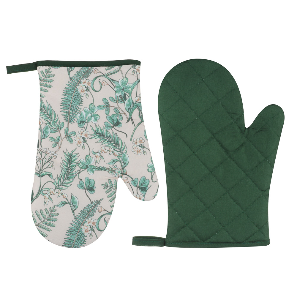 PROVANCE Мосс Прихватка-варежка 17х27 см цветы, 100% полиэстер, 3 дизайна