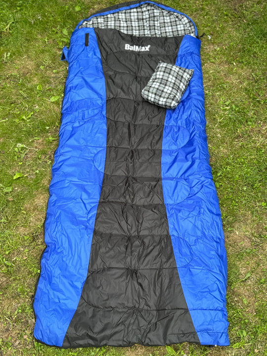 Спальный мешок Balmax elit - 7 градусов Синий/Черный