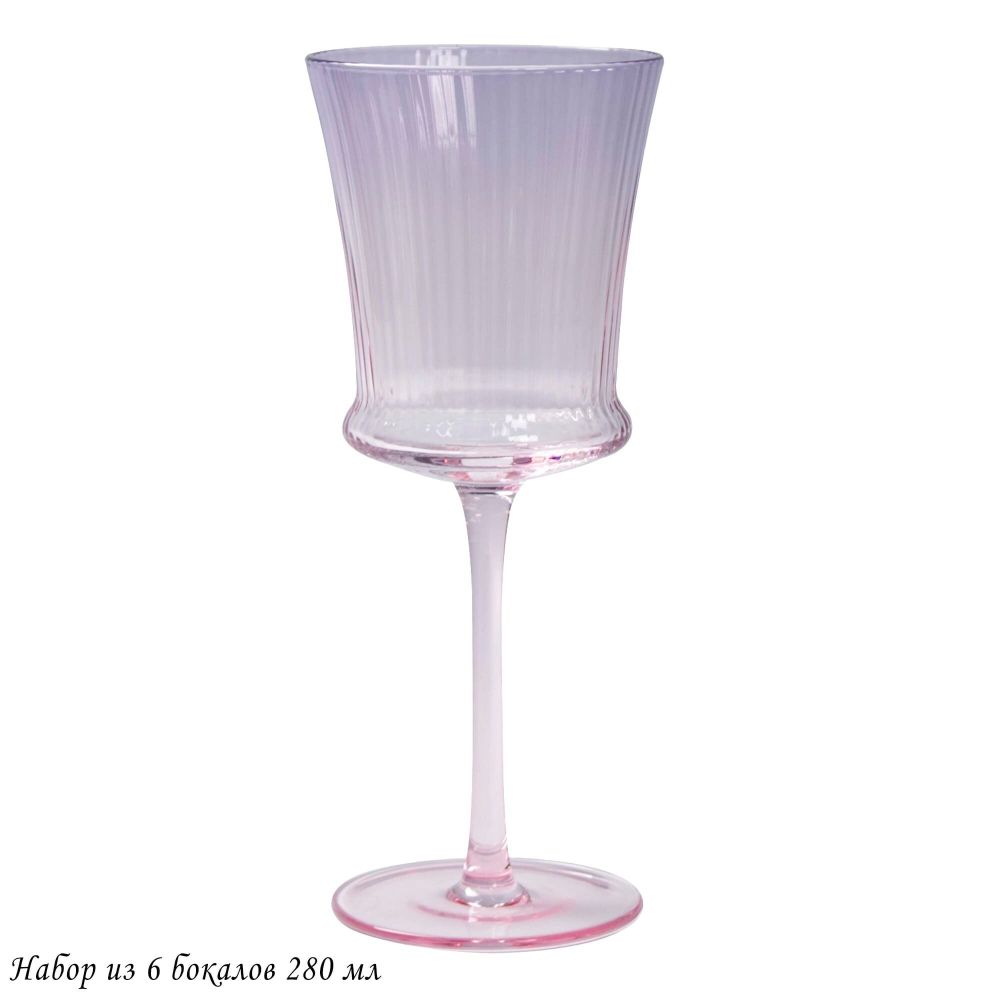 Lenardi 584-003 Набор из 6 бокалов 280мл в под.уп.(х4)Стекло