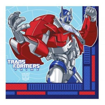 Салфетки Трансформеры 33см 16шт.