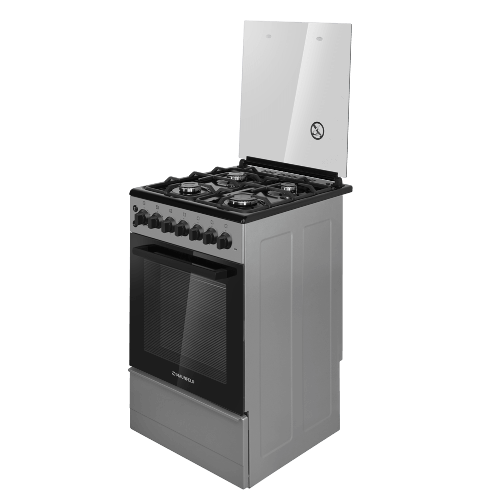 Газовая плита с электрической духовкой MAUNFELD MGC50ECGR02
