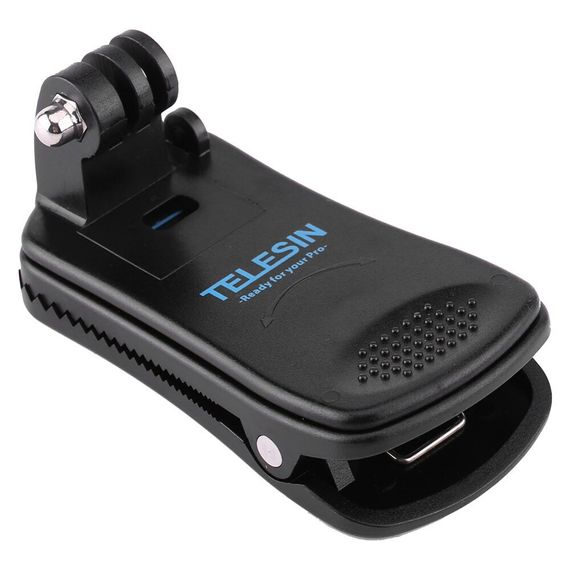 Креплениe прищепка Telesin 360 для экшен-камер GoPro, DJI