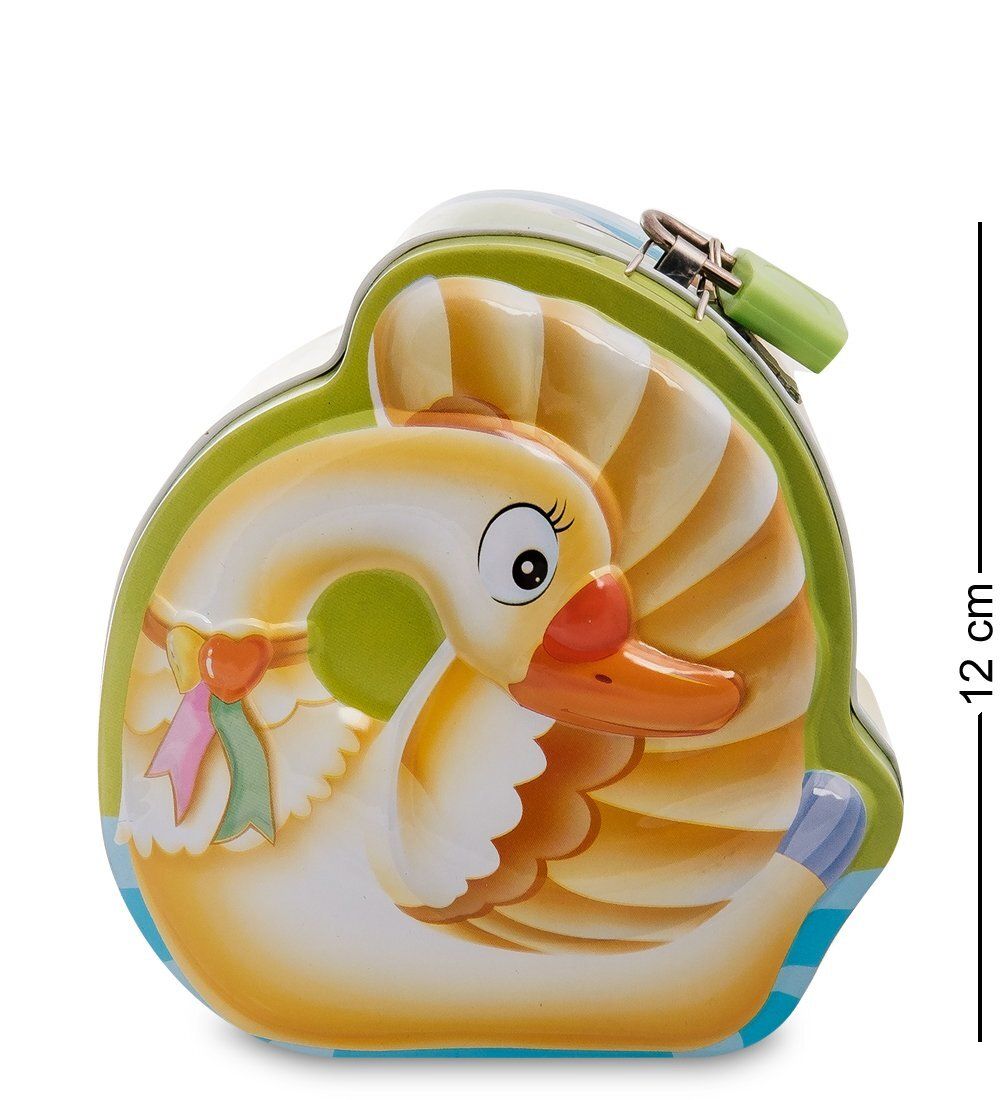 BX- 34/2 Металлическая копилка «Лебедь»