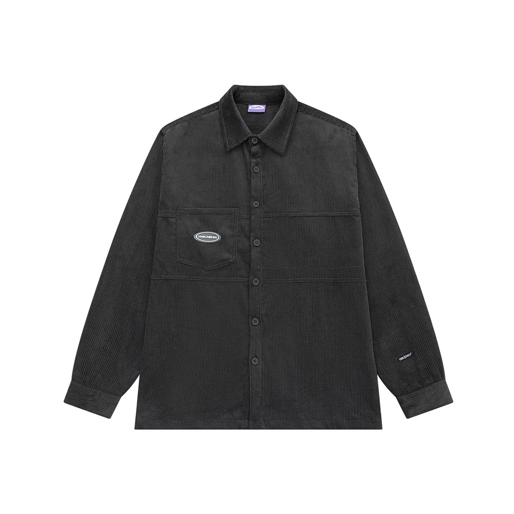 РУБАШКА YMKASHIX VELVET BUTTON