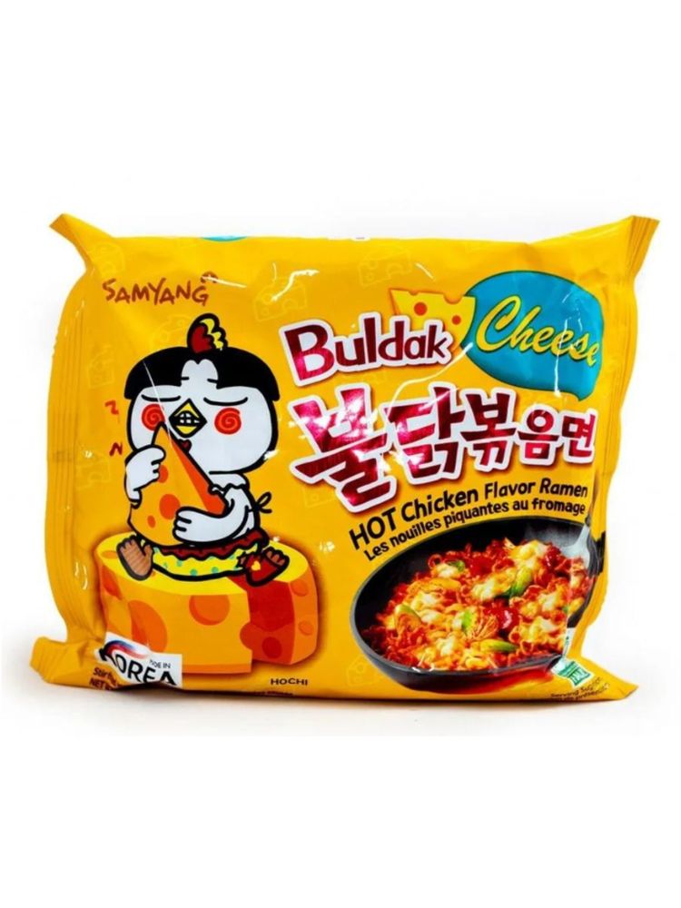 Лапша Samyang Острая курица с сыром 140 г