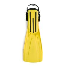 Ласты для плавания SALVAS Hazard Plus Fin BA160SMGGSTS, размер S/M, желтые