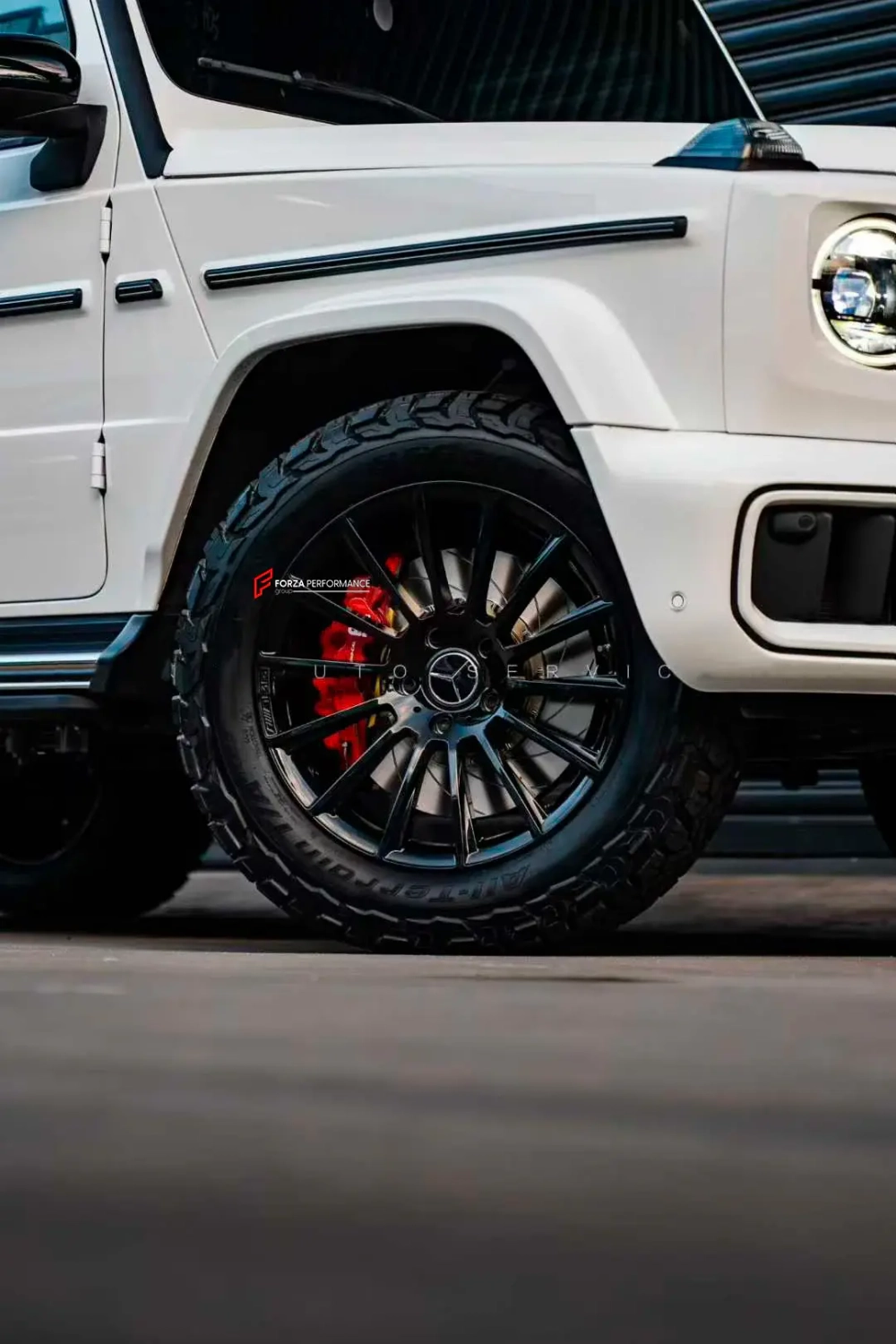 Передние карбон керамические тормоза для MERCEDES-BENZ G-CLASS W465 2024+ Мерседес