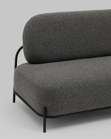 Диван Midnight темно-серое букле