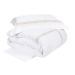 Постельное белье Serbelloni (240 x 220 см) Bianco/Corda