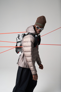 Куртка Nothomme Blue Monte Lightweight Down Jacket "Mauve Gray"