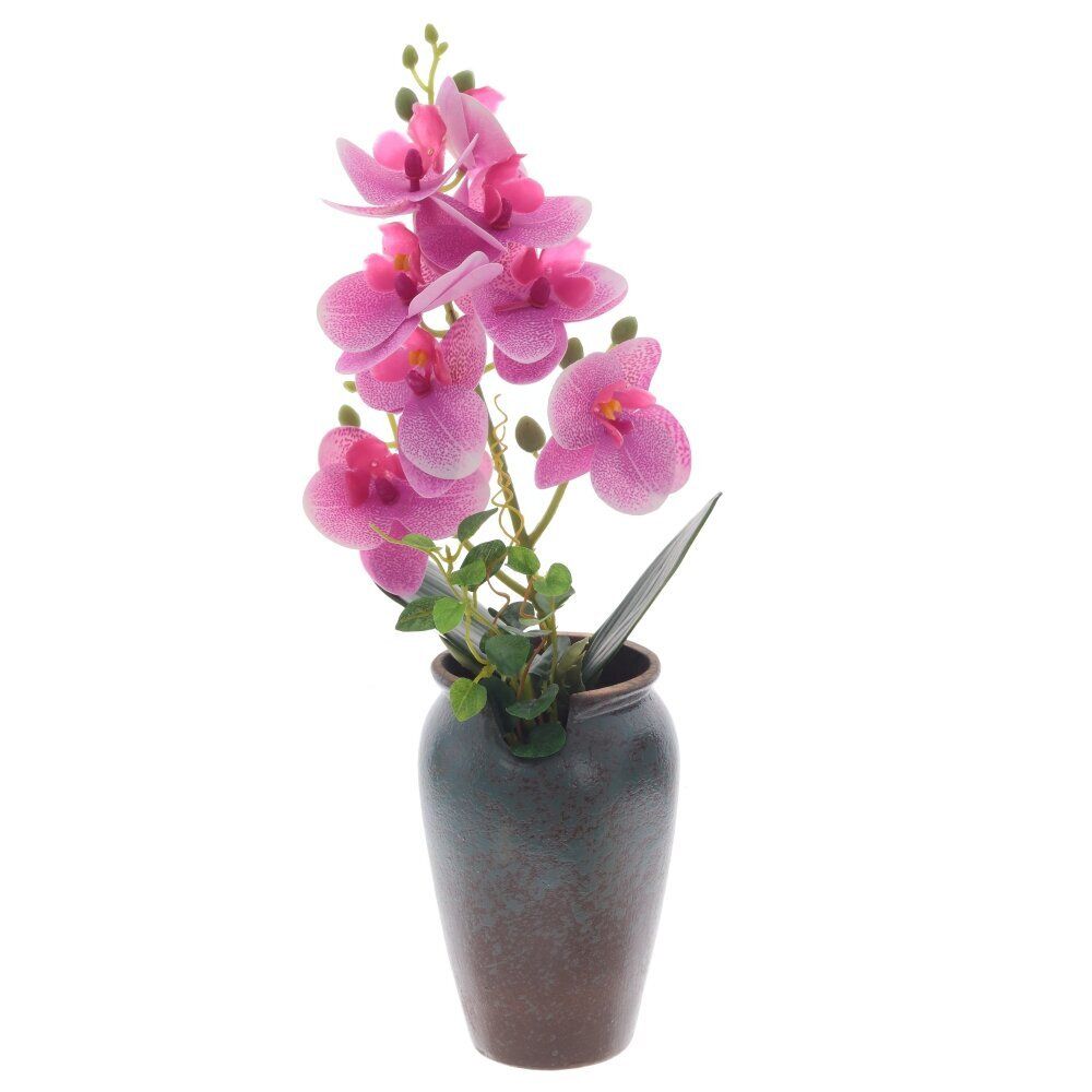 GAEM Цветочная композиция "Орхидея", L12 W12 H33 см